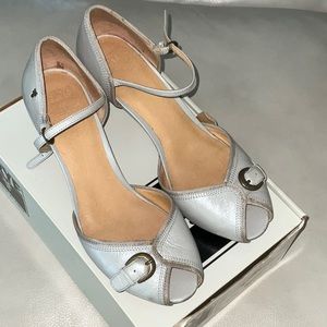 Frye Ada 2 Piece Buckle heels